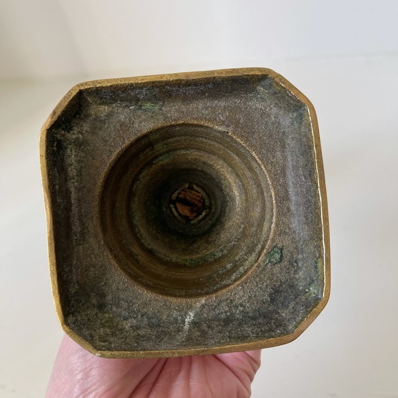 Vintage Brass Candlestick Holder - Picture 4 of 4